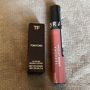 Tom Ford Lip Color and Sephora Cream Lip Stain Set